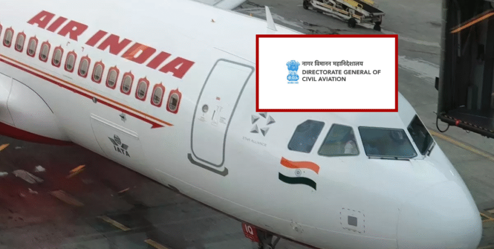DGCA Takes Action Against Air India Over Emergency Slide Inspection Lapse