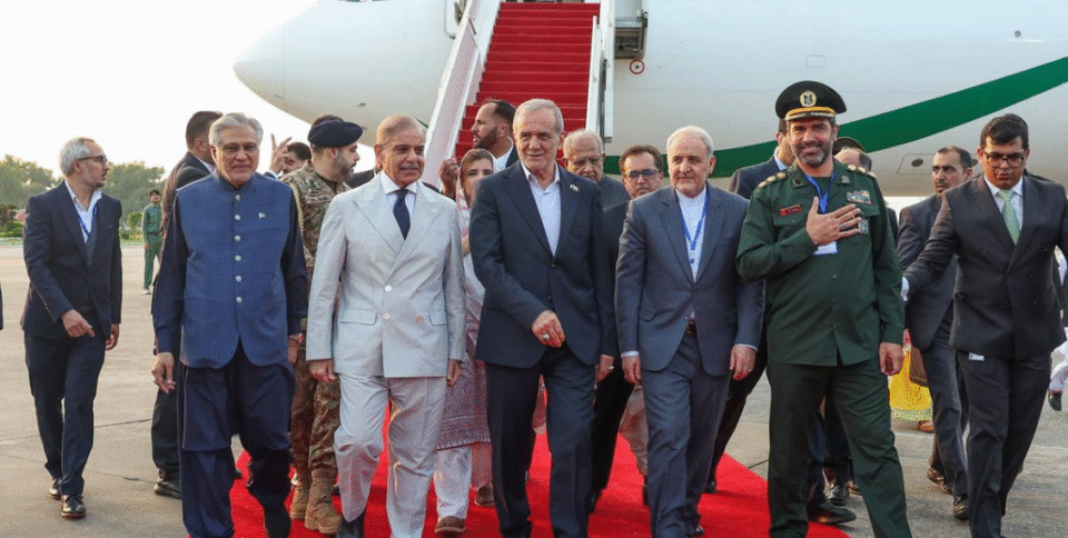 Iranian President Pezeshkian Visits Pakistan to Boost Trade and Regional Ties