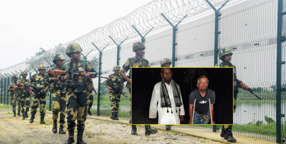 India Pushes Back Two Bangladeshi Nationals Across Patgram Border, Detained by BGB