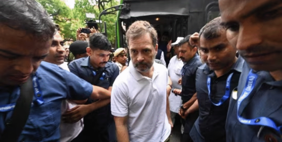 Rahul Gandhi, Indian Leader of Opposition arrested; Opposition demands probe in alleged "Vote Theft"