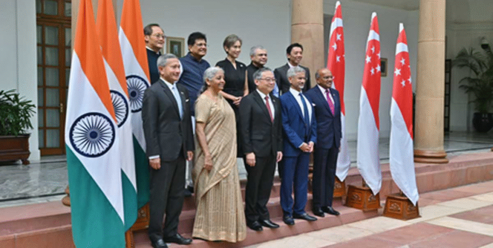India, Singapore Hold Third Ministerial Roundtable to Boost Strategic Partnership