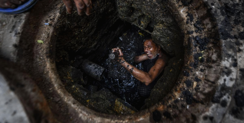 Laws Ban It, Yet Manual Sewer Workers Still Die