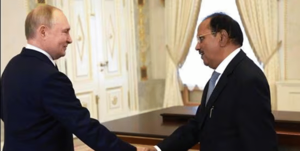 India, Russia Discuss Deeper Strategic Partnership; NSA Ajit Doval Meets Sergey President Putin